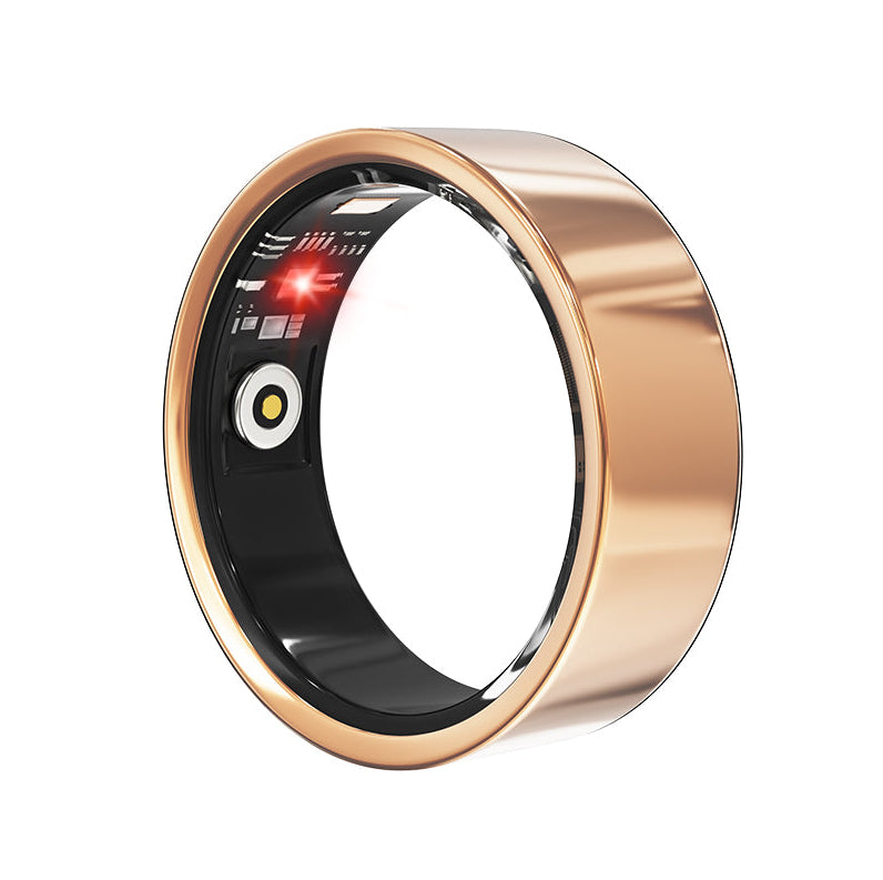 Smart Ring Health Tracker - Fitness Sleep Heart Rate Blood Oxygen Tracker Smart Ring For Men And Women,IP68 Waterproof Level Bluetooth Fitness Tracker Rings Family Care