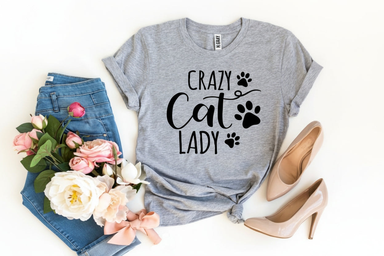 Crazy Cat Lady T-shirt