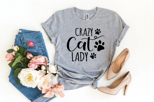 Crazy Cat Lady T-shirt